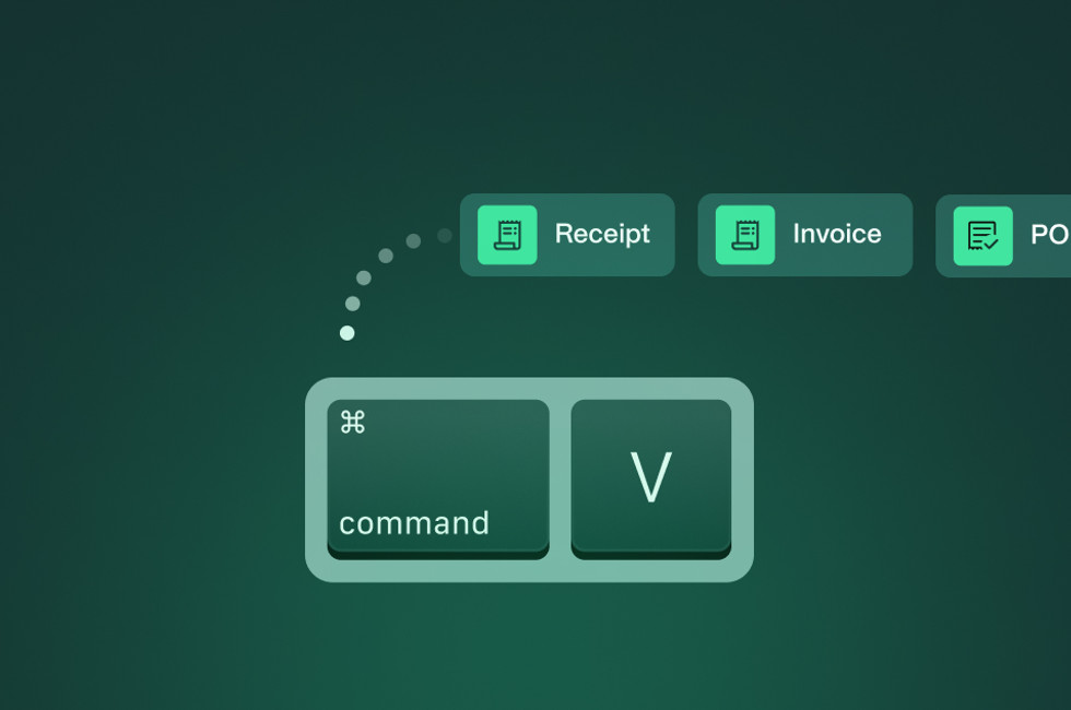 image representing new copy and paste feature for expense managemwent